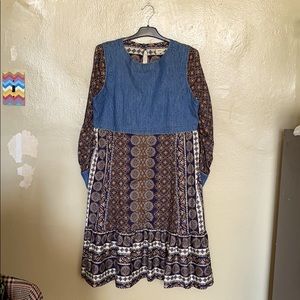 Warm collection dress